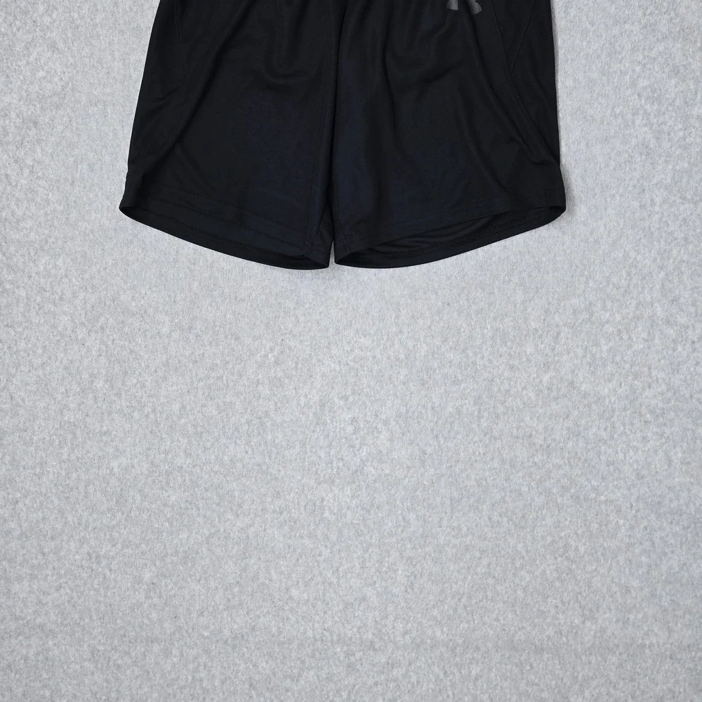 Under Armour‎ Men Shorts M Black Athletic Shorts Sweat UA Baseline Logo  NWT